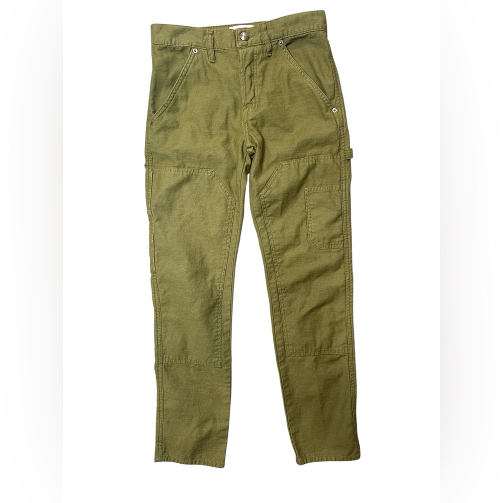 FRAME Le Slouch Short Utility Pants Olive Green‎ Size 23